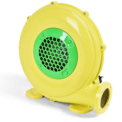 Costzon Air Blower, 0.6HP Blower for Bounce House, 480W Pump Fan Commercial Inflatable Bouncer Blower, Perfect for Inflatable Bounce House, Jumper, Bouncy Castle, Air Blower for Inflatables